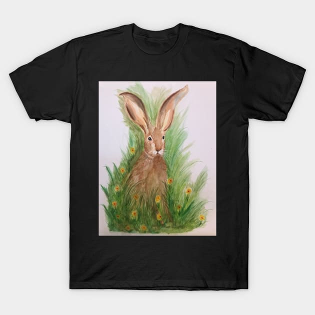 Hare Today T-Shirt by Juliejart